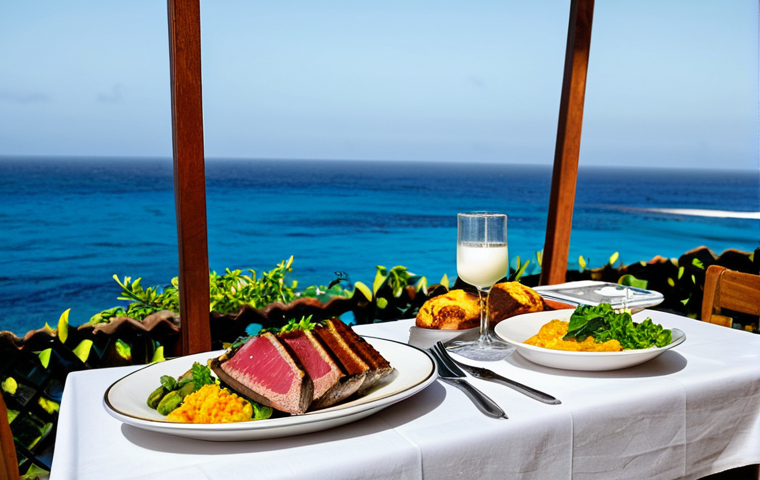 카보베르데 그릴드 참치 - Grilled Tuna Preparation**

"Close-up of a chef preparing grilled tuna. The tuna steak is marinating...